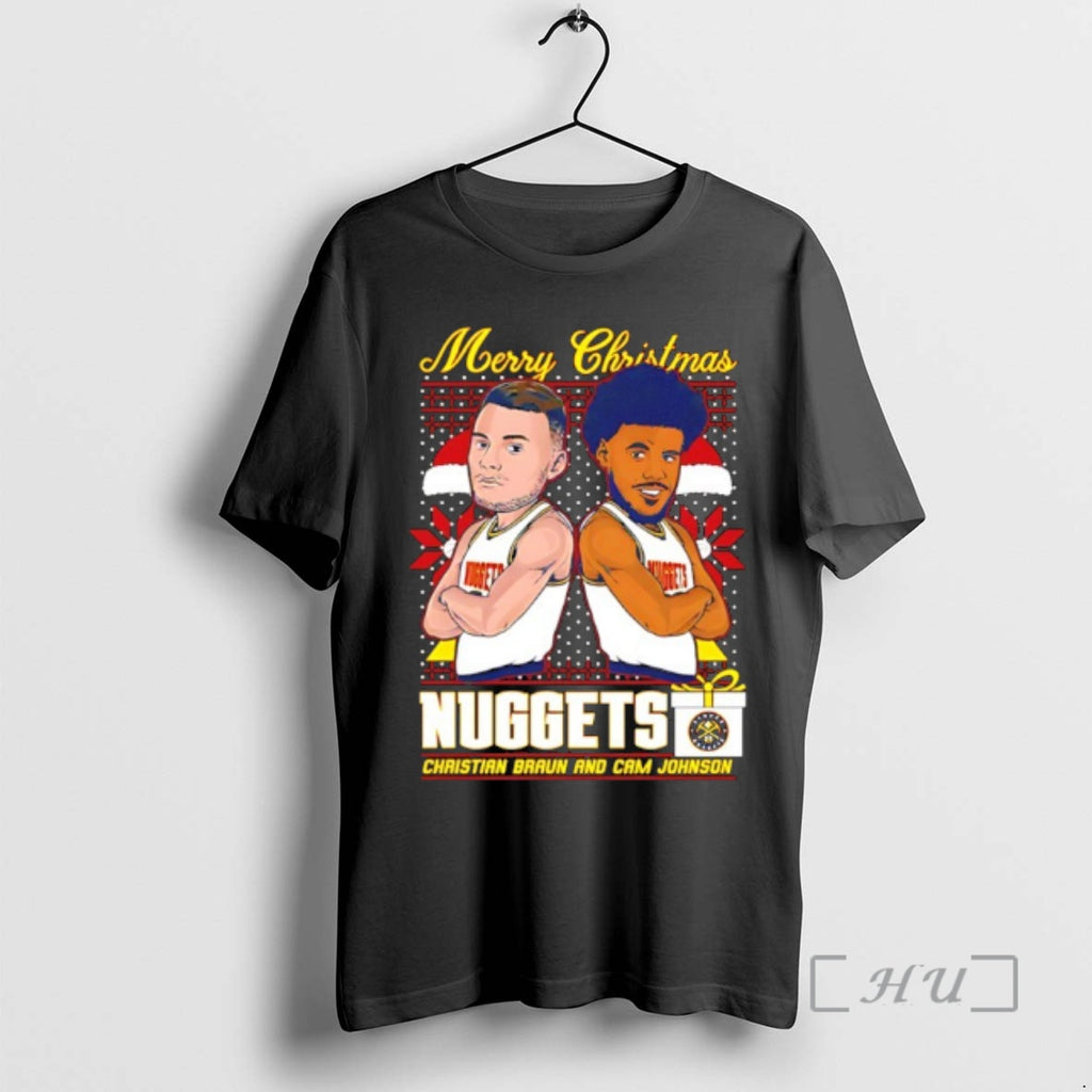 Officials Denver Nuggets Christian Braun And Cam Johnson Merry Christmas
