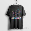 Officials Detroit Lions Football Whatever Color Cancer Sucks Logo Colors