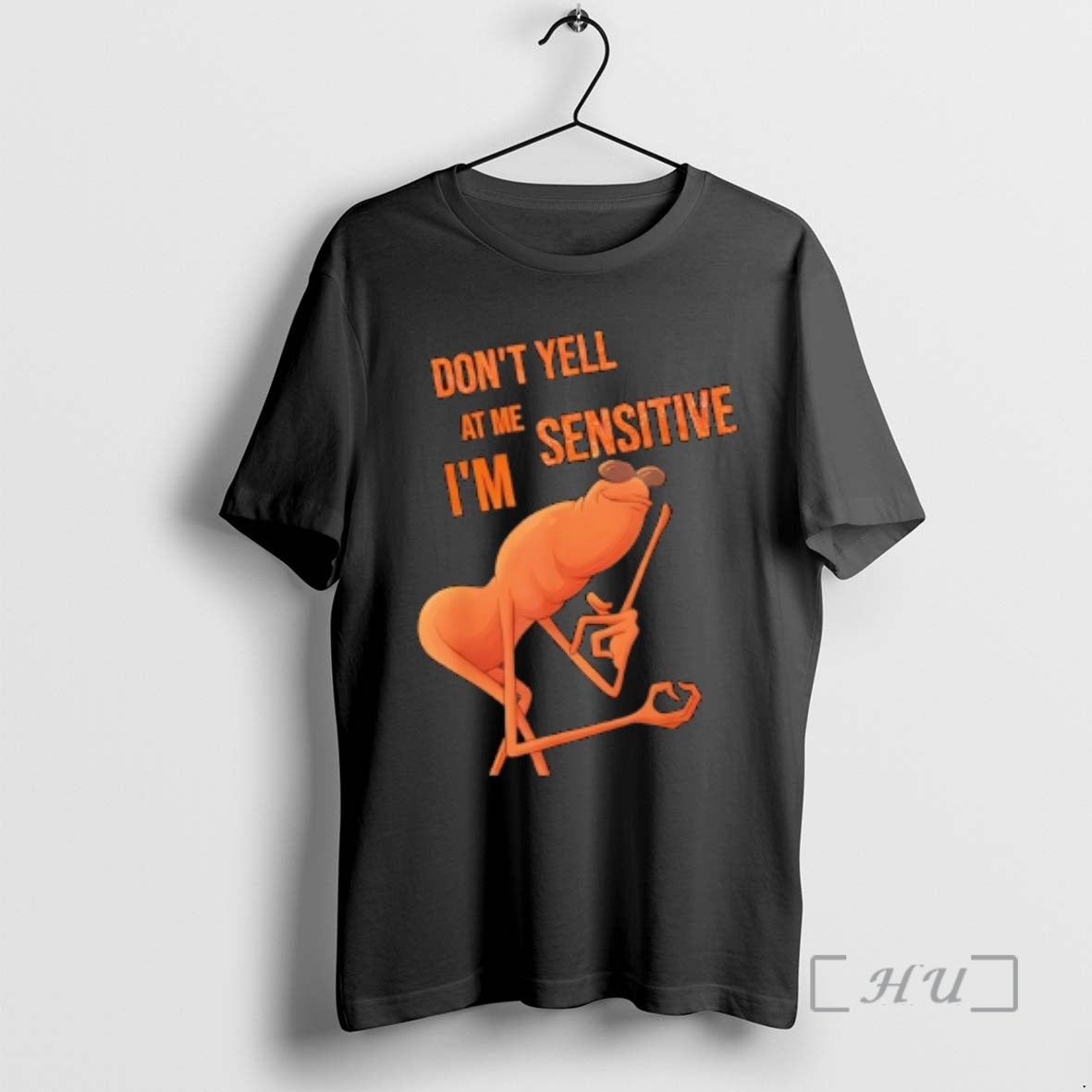 Officials Dont Yell At Me Im Sensitive Marcus The Worm Sarcastic Premium T Shirts Sweater