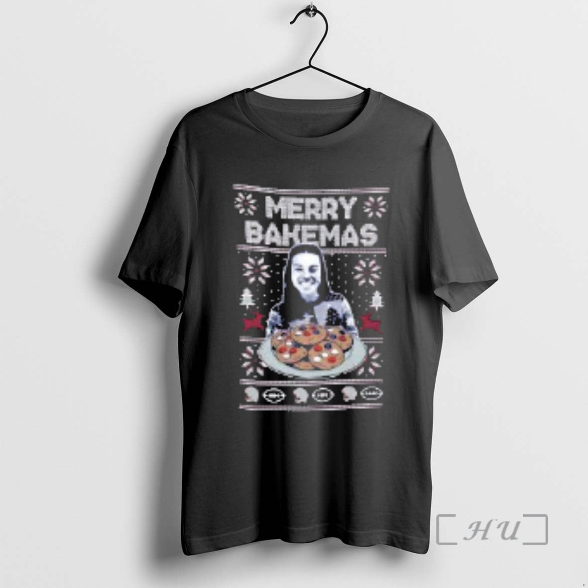 Officials Drake Maye Merry Bakemas Ugly Christmas Two Sided
