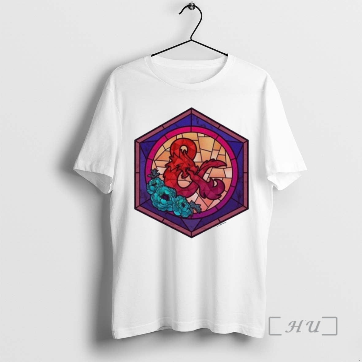 Officials Dungeons Dragons Ampersand Stained Glass