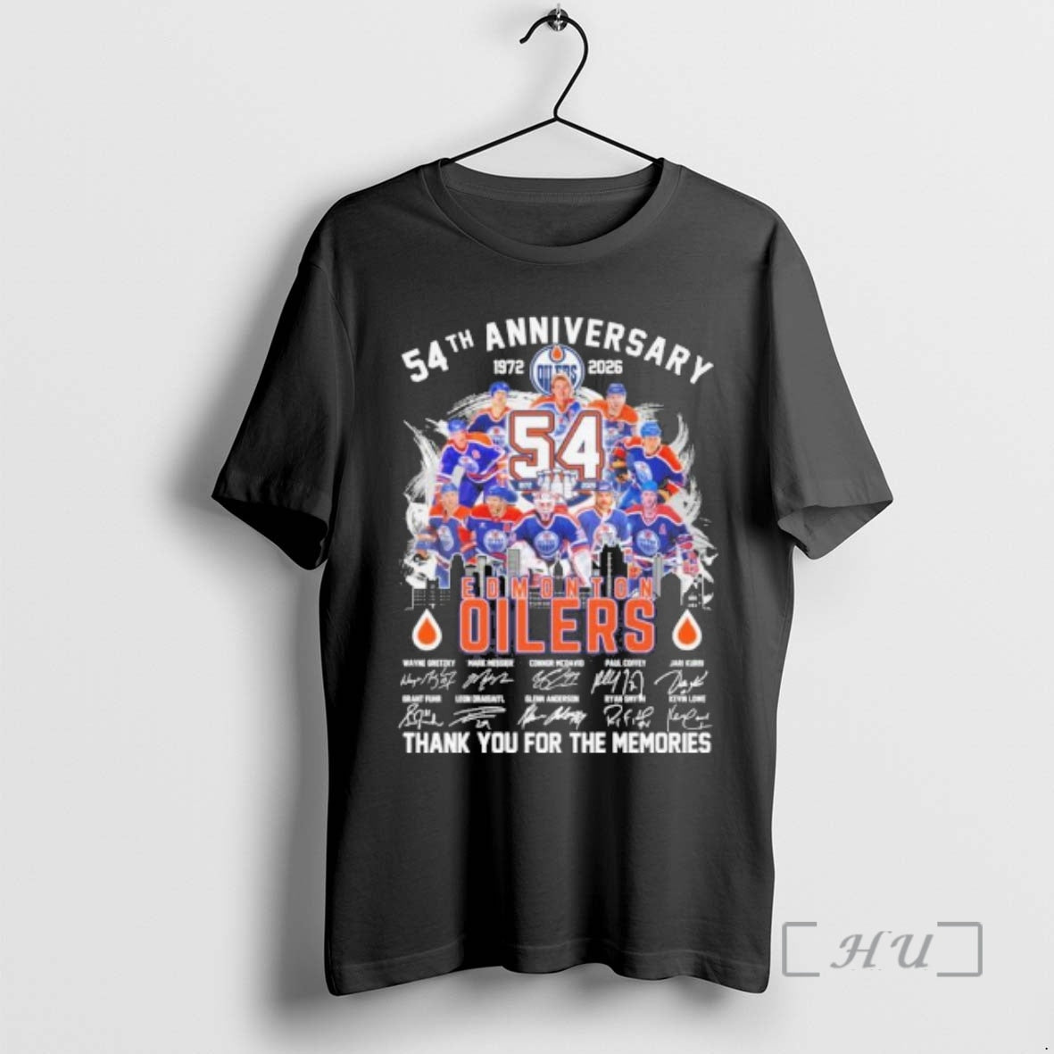 Officials Edmonton Oilers Team 54th Anniversary 1972 2026