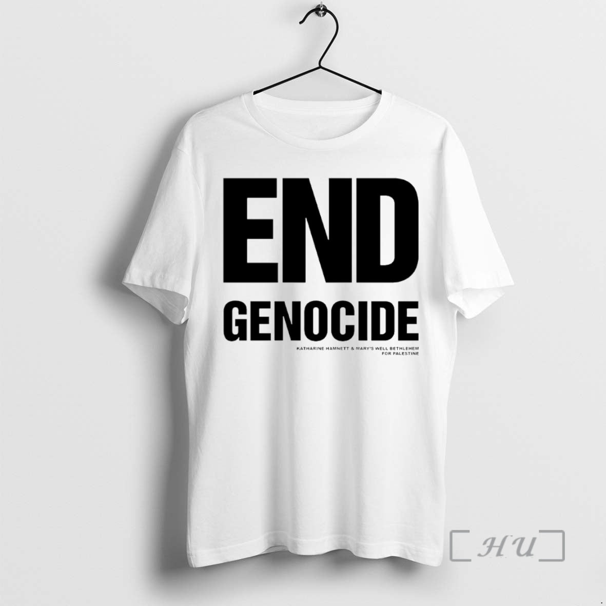 Officials End Genocide Katharine Hamnett Circle