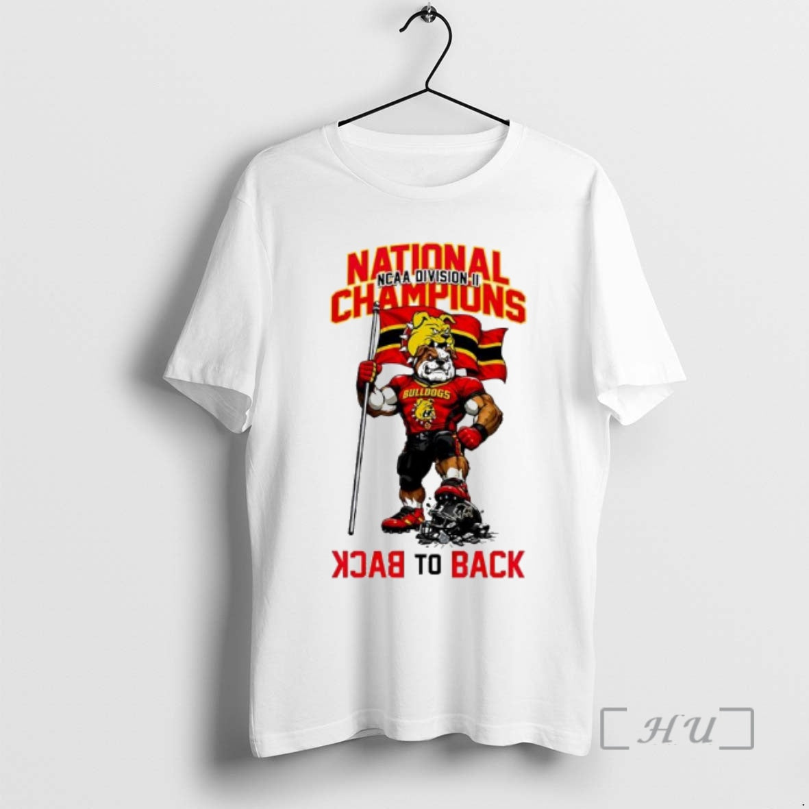 Officials Ferris State Bulldogs Beat Harding University Bisons Ncaa Division Ii National Champions 2025 Premium