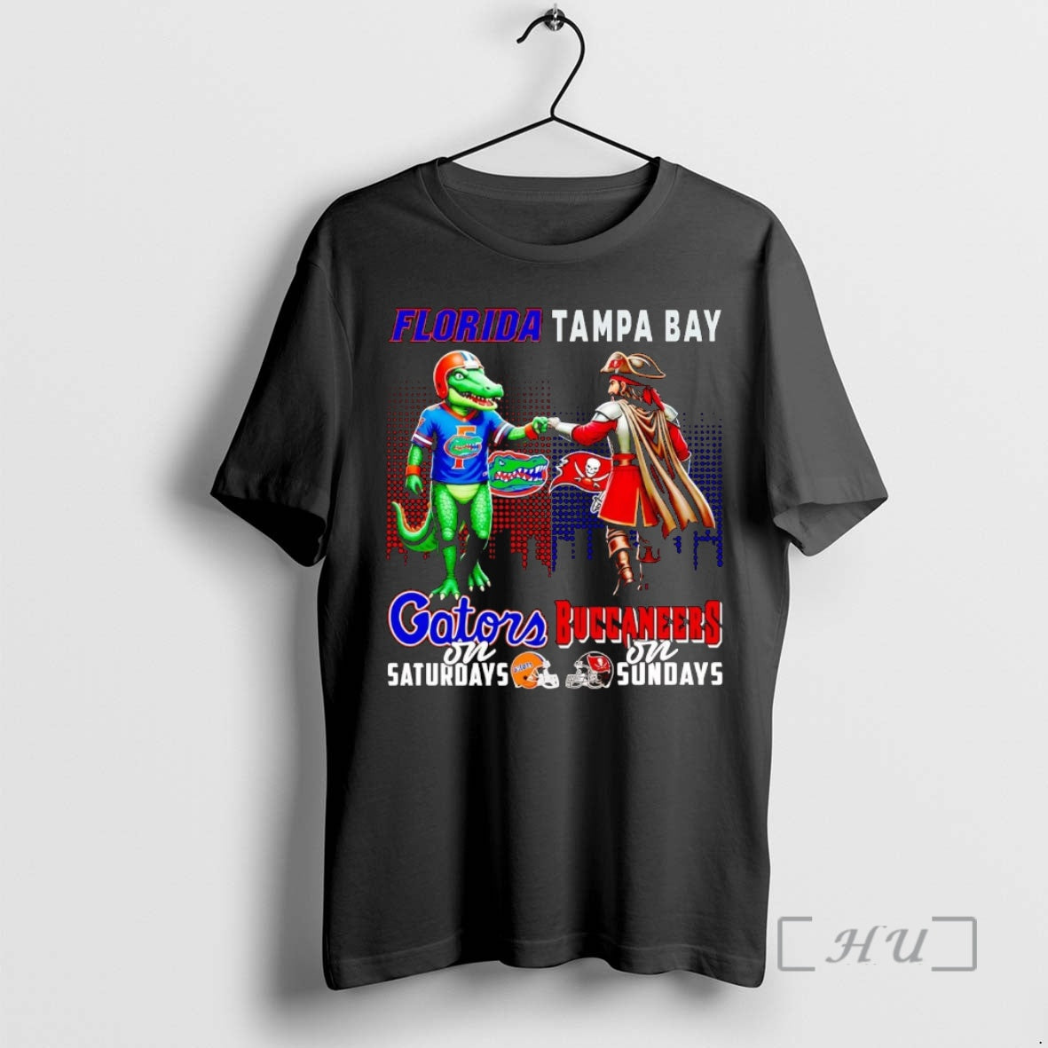 Officials Florida Gators On Saturdays Tampa Bay Buccaneers On Sundays Mascot Premium T Shirts Sweater