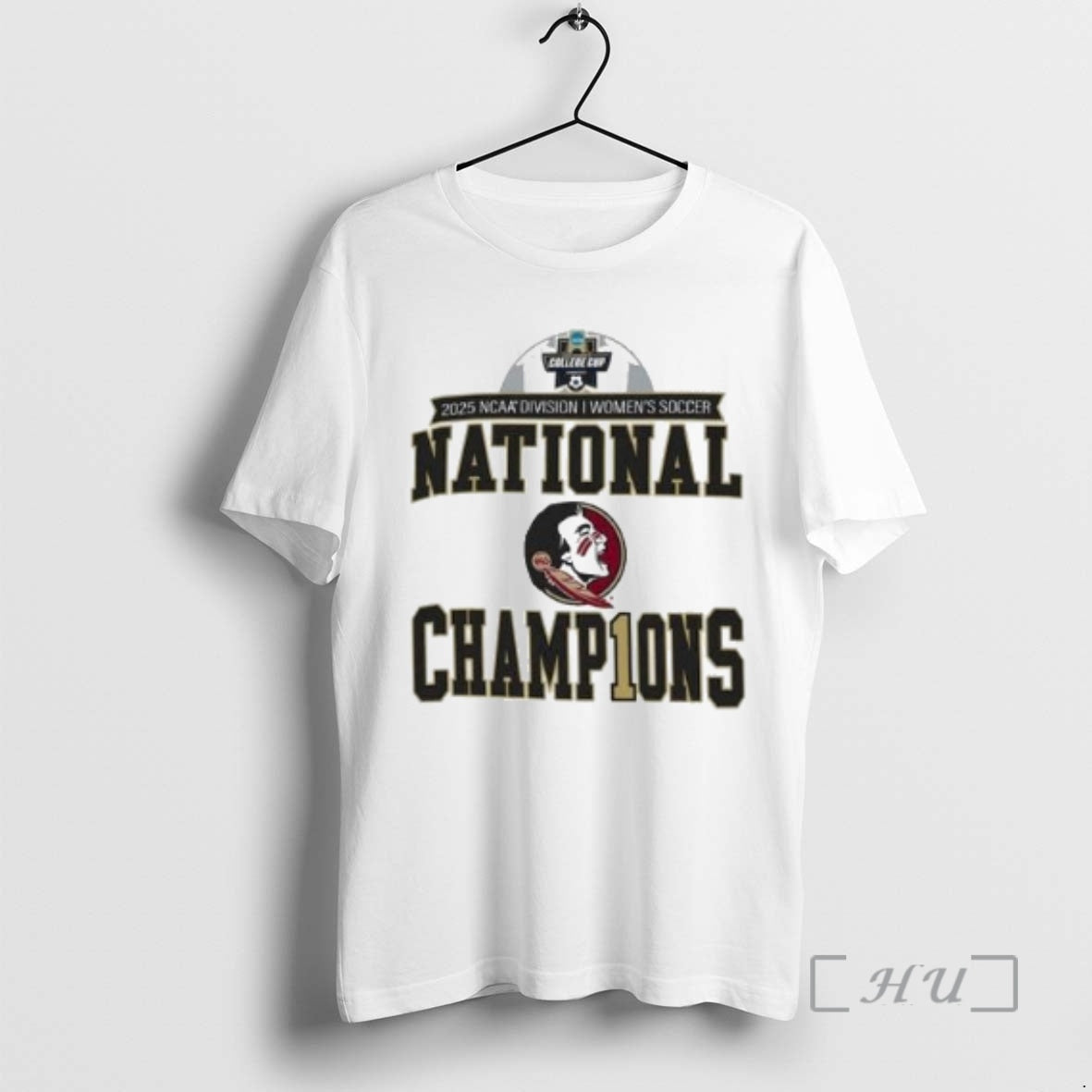 Officials Florida State Seminoles Champion 2025 Ncaa Womens Soccer National Champions Circle White Premium