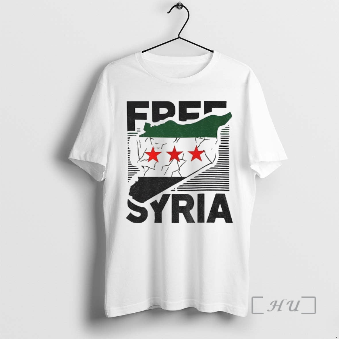 Officials Free Syria Flag Map 2025