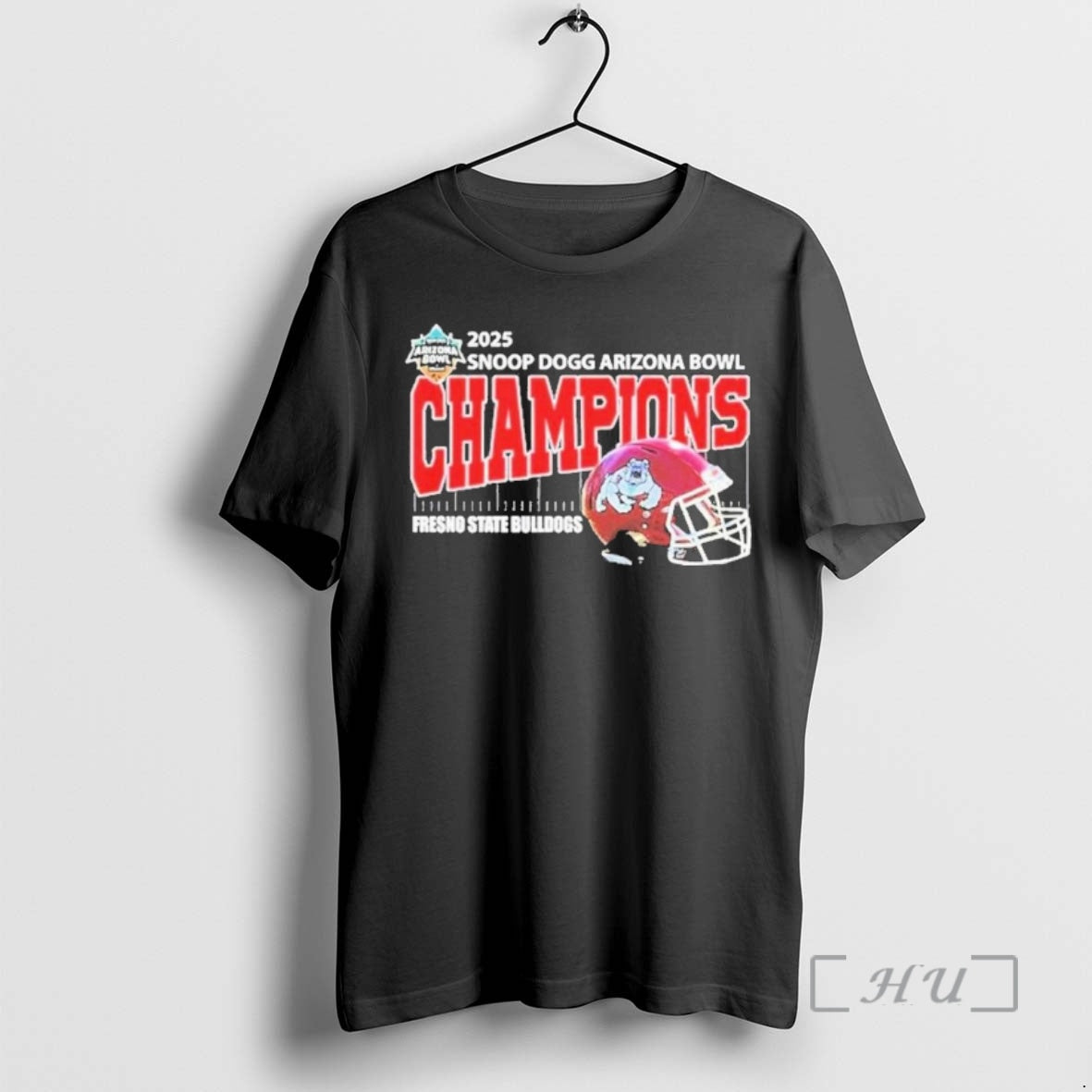Officials Fresno State Bulldogs 2025 Snoop Dogg Arizona Bowl Champions Helmet Premium T Shirts Sweater