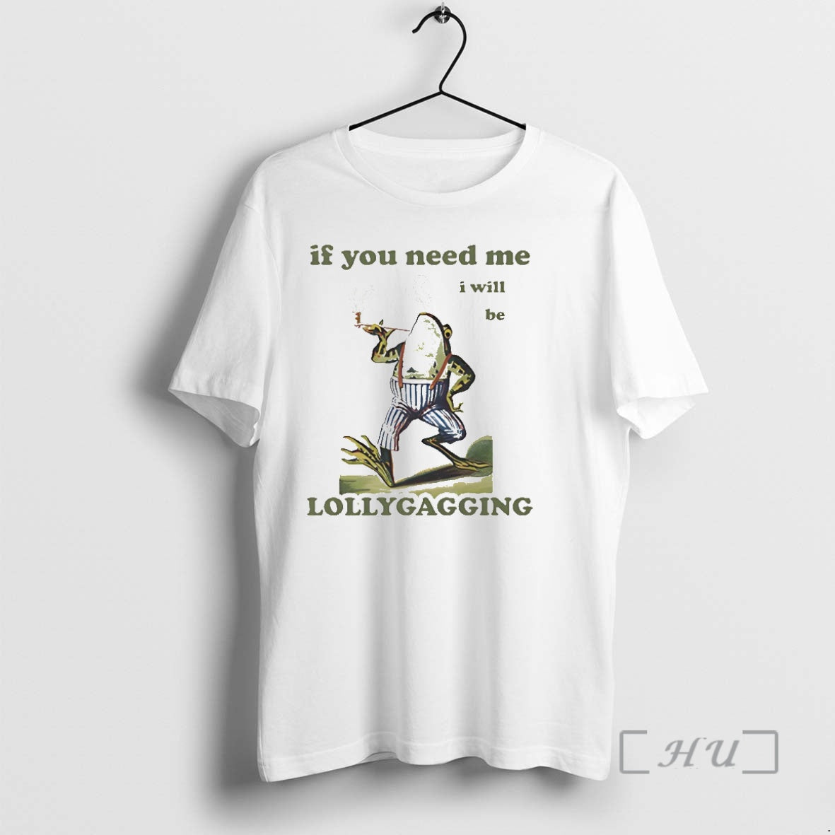 Officials Frog Smoking If You Need Me I Will Be Lollygagging Premium T Shirts Sweater
