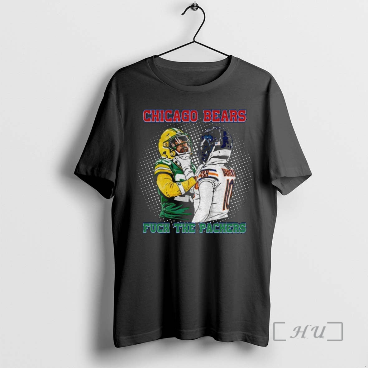 Officials Fuck The Packers Chicago Bear Rivalry Clash Hard Hitting Football Premium T Shirts Sweater