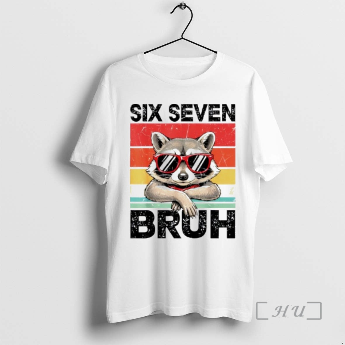Officials Funny 67 Meme Boys Kids 6 7 Six Seven Bruh Raccoon Premium T Shirts