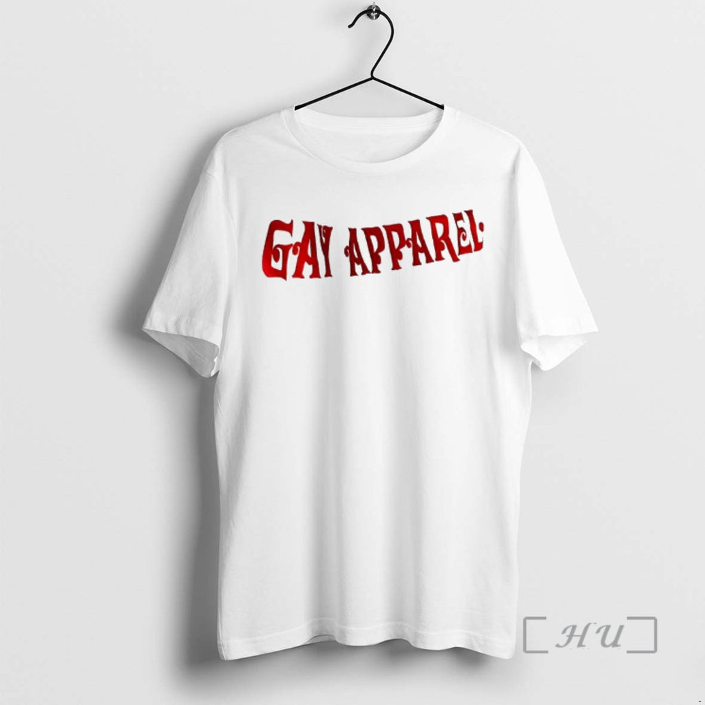 Officials Gay Apparel Printed Text