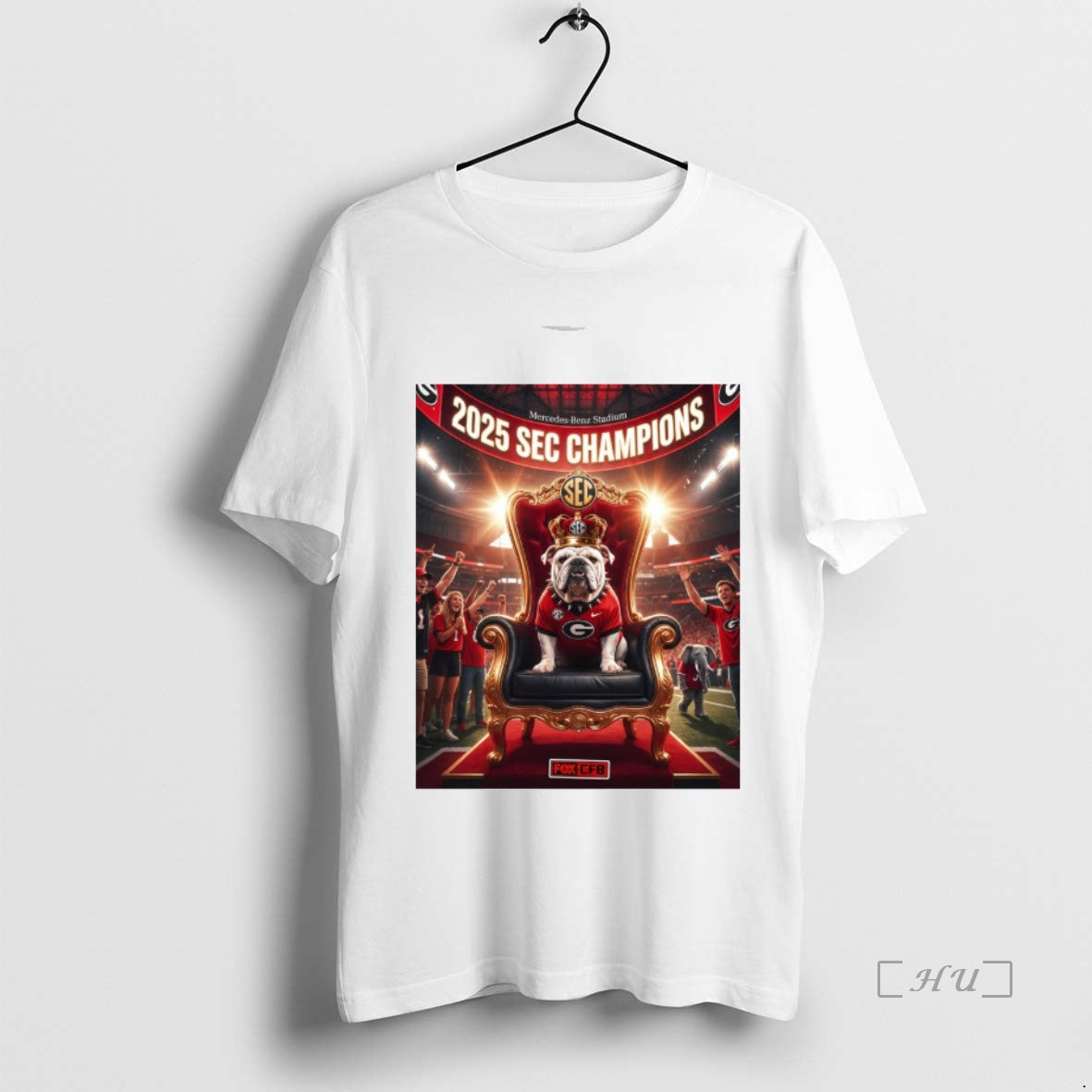 Officials Georgia Bulldogs 2025 Sec Champions Mercedes Benz Stadium