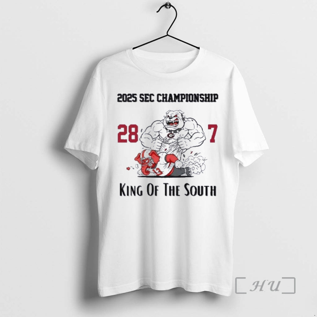 Officials Georgia Bulldogs 2025 Sec Championship 28_e2_80_937 King Of The South Premium T Shirts Sweater