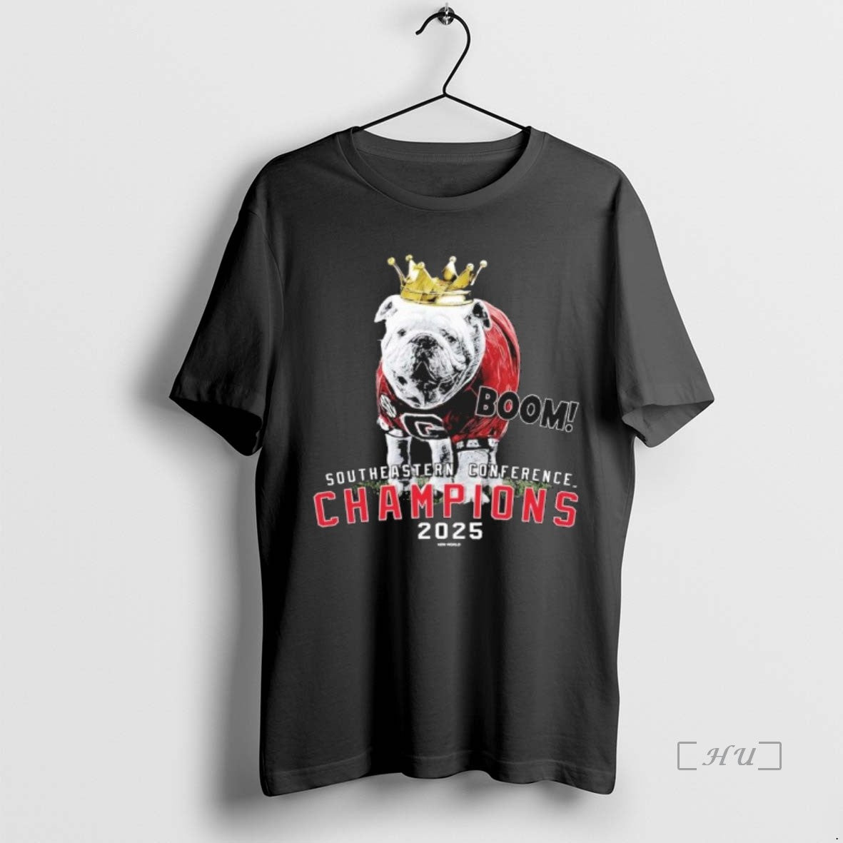 Officials Georgia Bulldogs 2025 Sec Conference Champions Mascot Crown