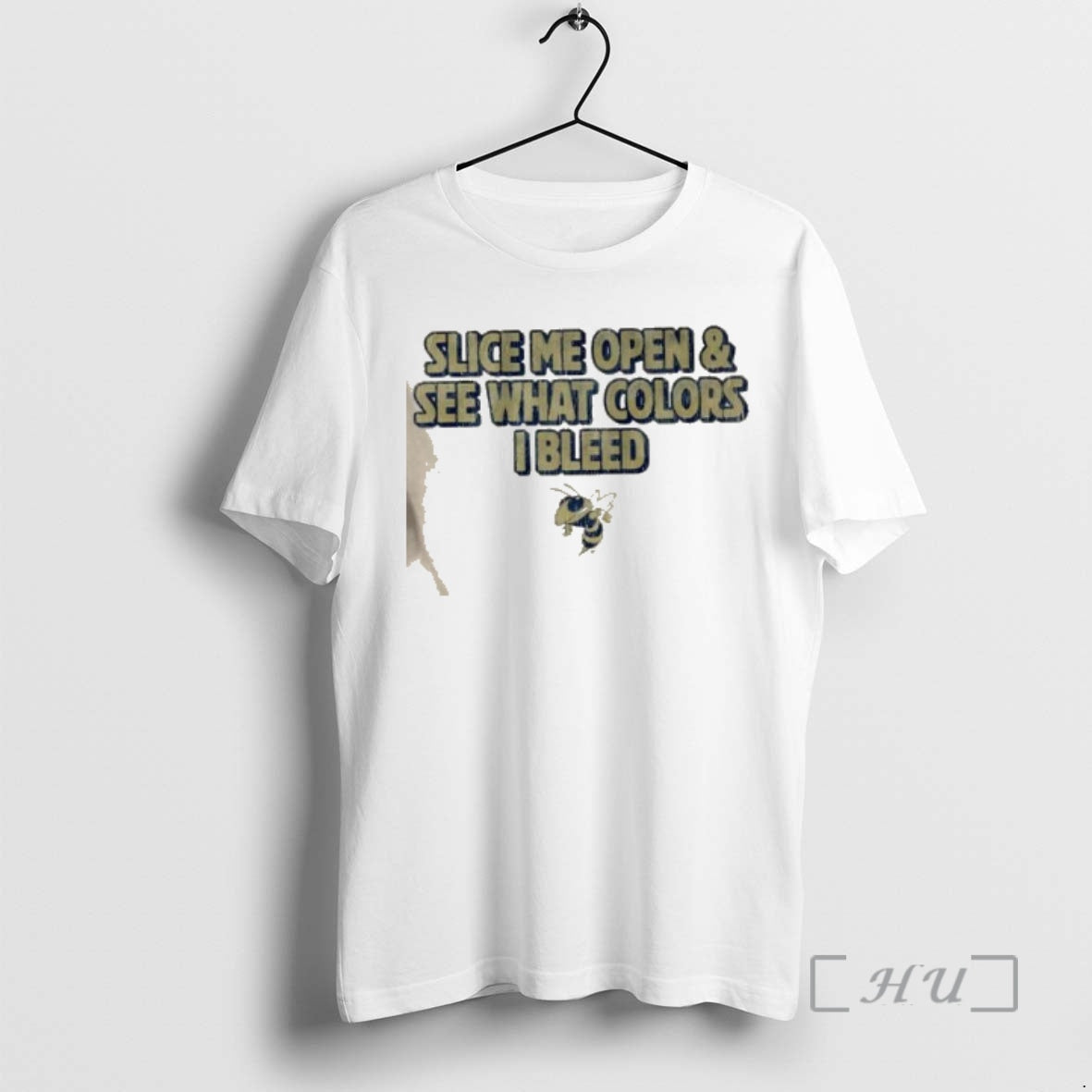 Officials Georgia Tech Yellow Jackets Football See What Colors I Bleed Premium T Shirts Sweater