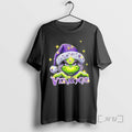 Officials Glitter Diamond Grinch Girl X Minnesota Vikings Football Graphic
