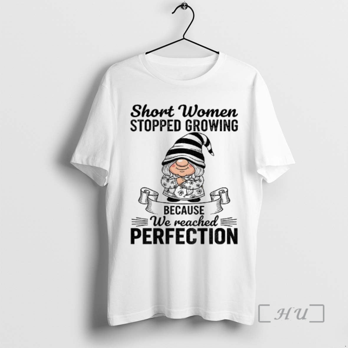 Officials Gnome Short Women Stopped Growing Because We Reached Perfection Christmas Premium T Shirts Sweater