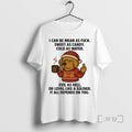 Officials Golden Retriever I Can Be Mean As Fuck It All Depends On You Christmas