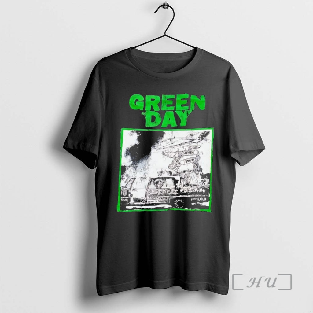 Officials Green Day Basket Case Graphic
