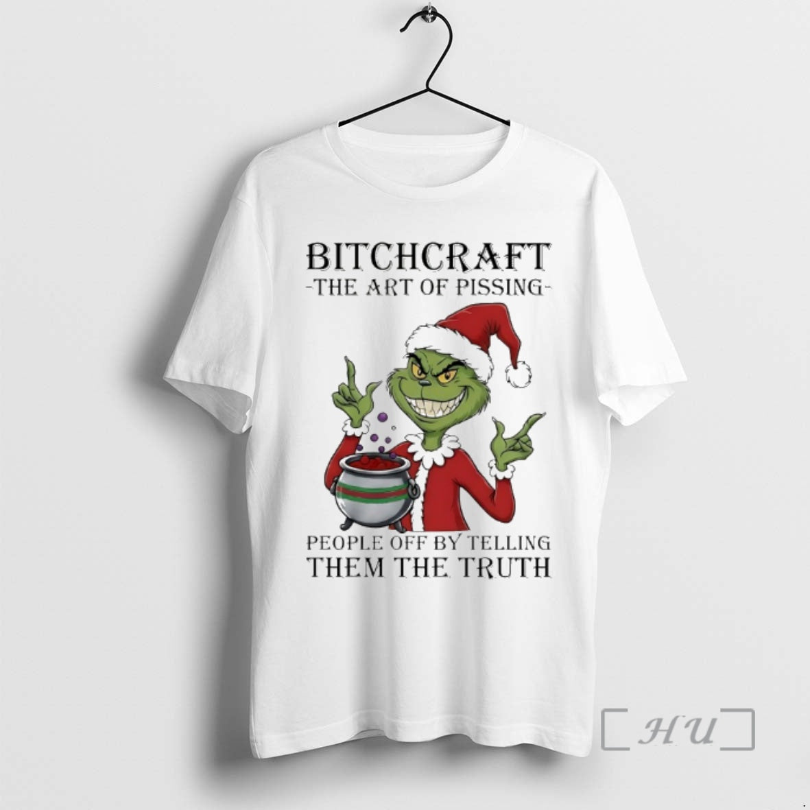 Officials Grinch Bitchcraft The Art Of Pissing People Off By Telling Christmas 2025 Premium