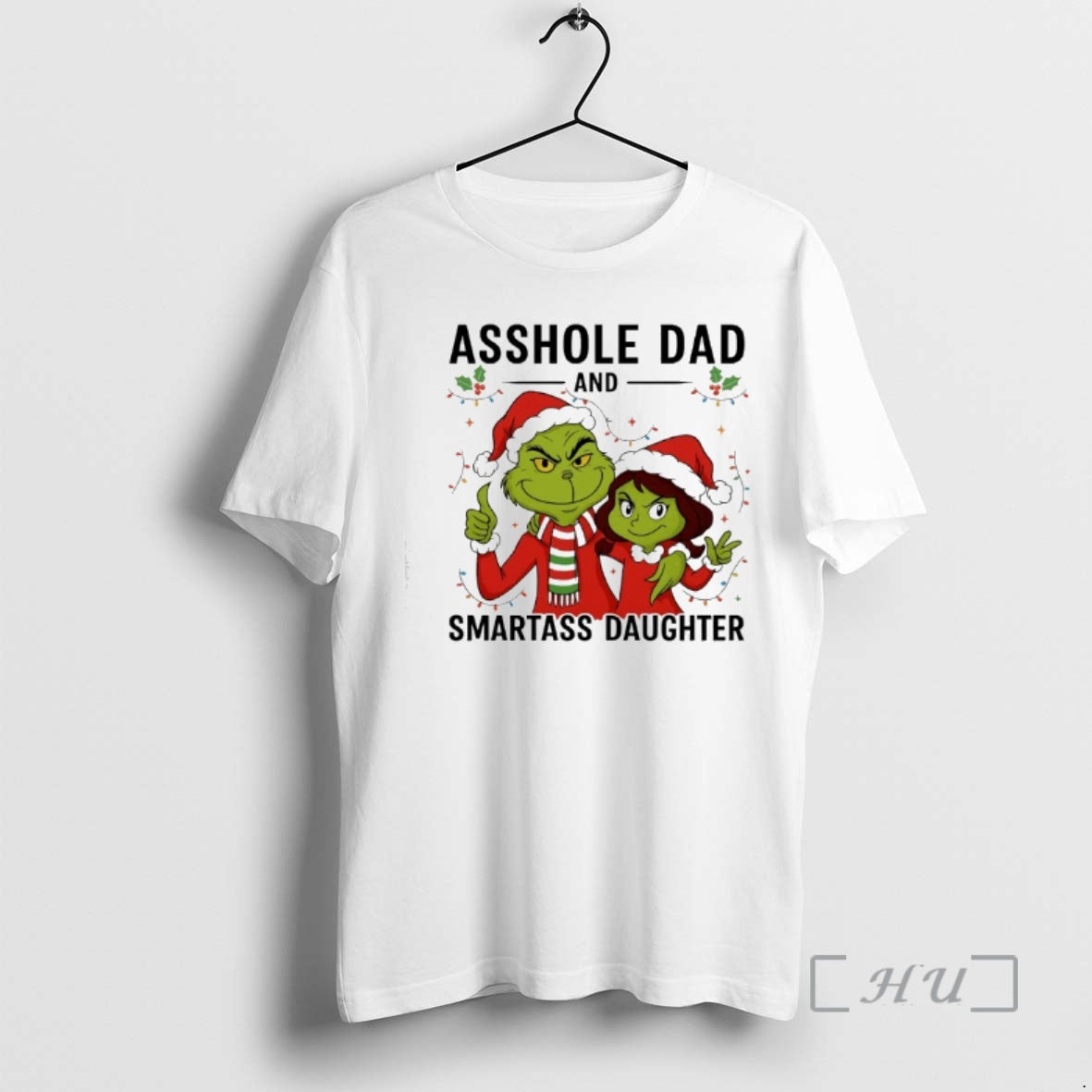 Officials Grinch Christmas Asshole Dand Smartass Daughter