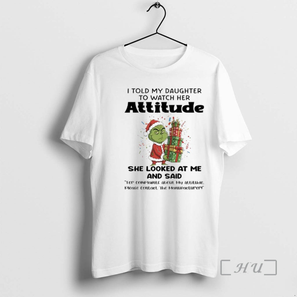Officials Grinch Gifts I Told My Daughter To Watch Her For Complaints About My Attitude