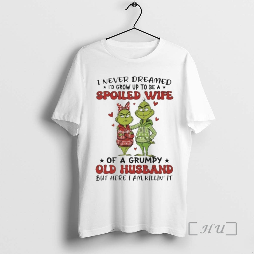 Officials Grinch I Never Dreamed Id Grow Up To Be A Spoiled Wife Premium