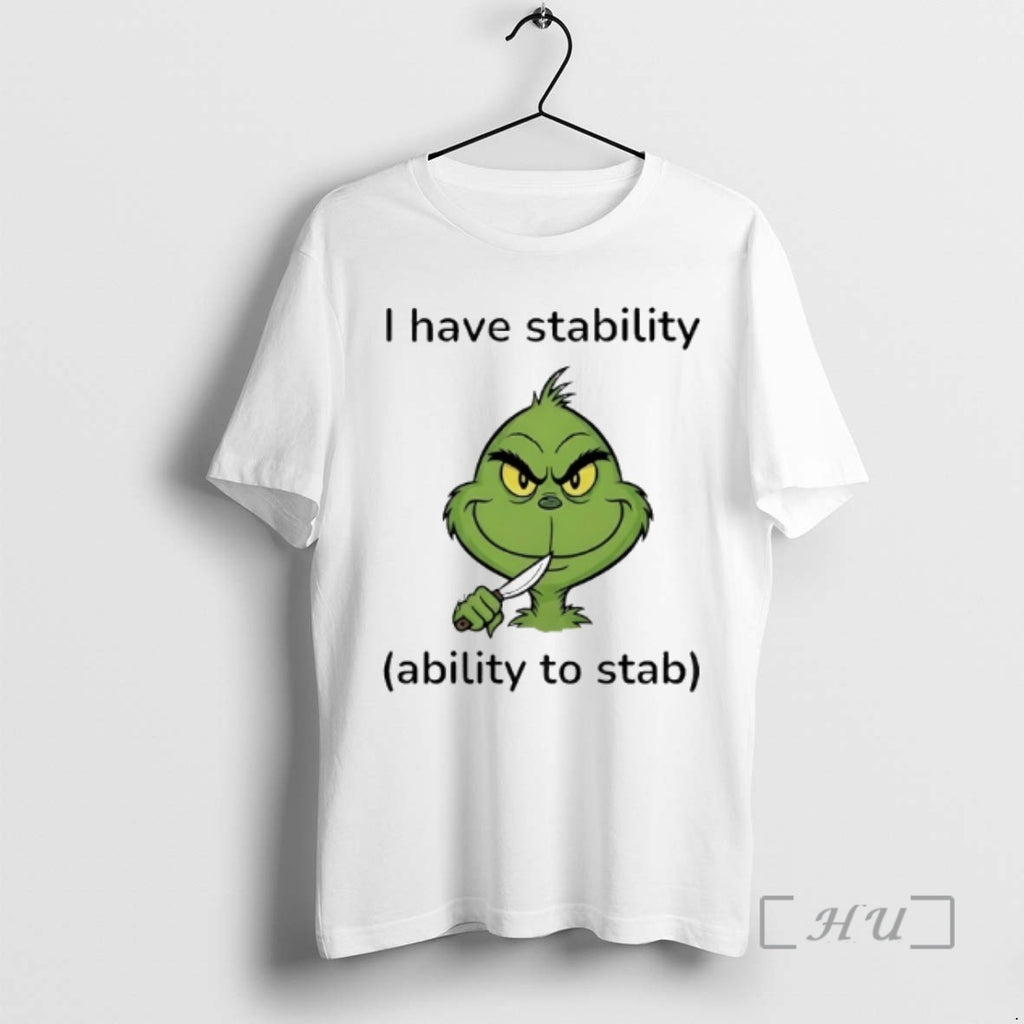 Officials Grinch I Have Stability Ability To Stab