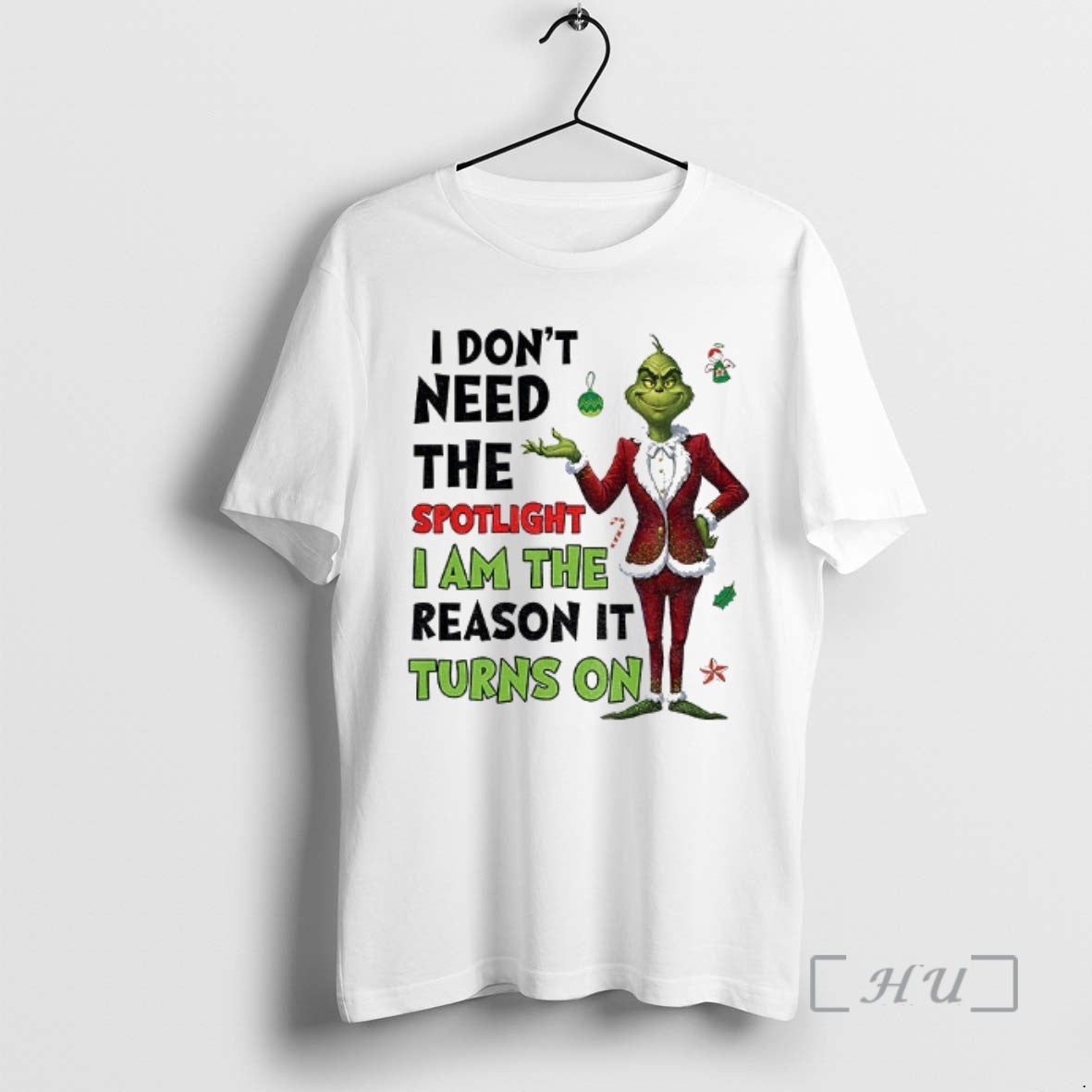 Officials Grinch Santa I Dont Need The Spotlight I Am The Reason It Turns On