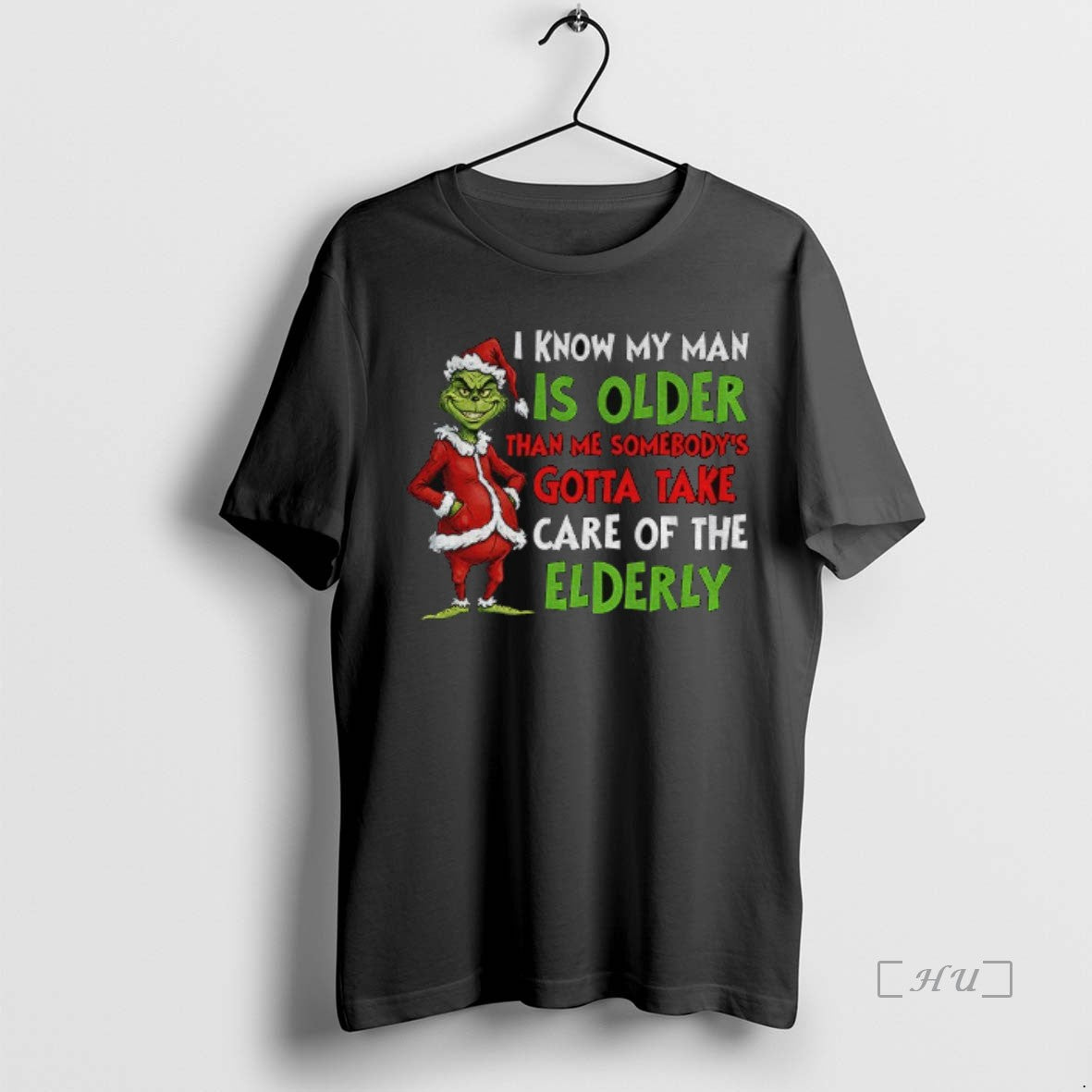 Officials Grinch Santa I Know My Man Is Older Than Me Somebodys Gotta Take Care
