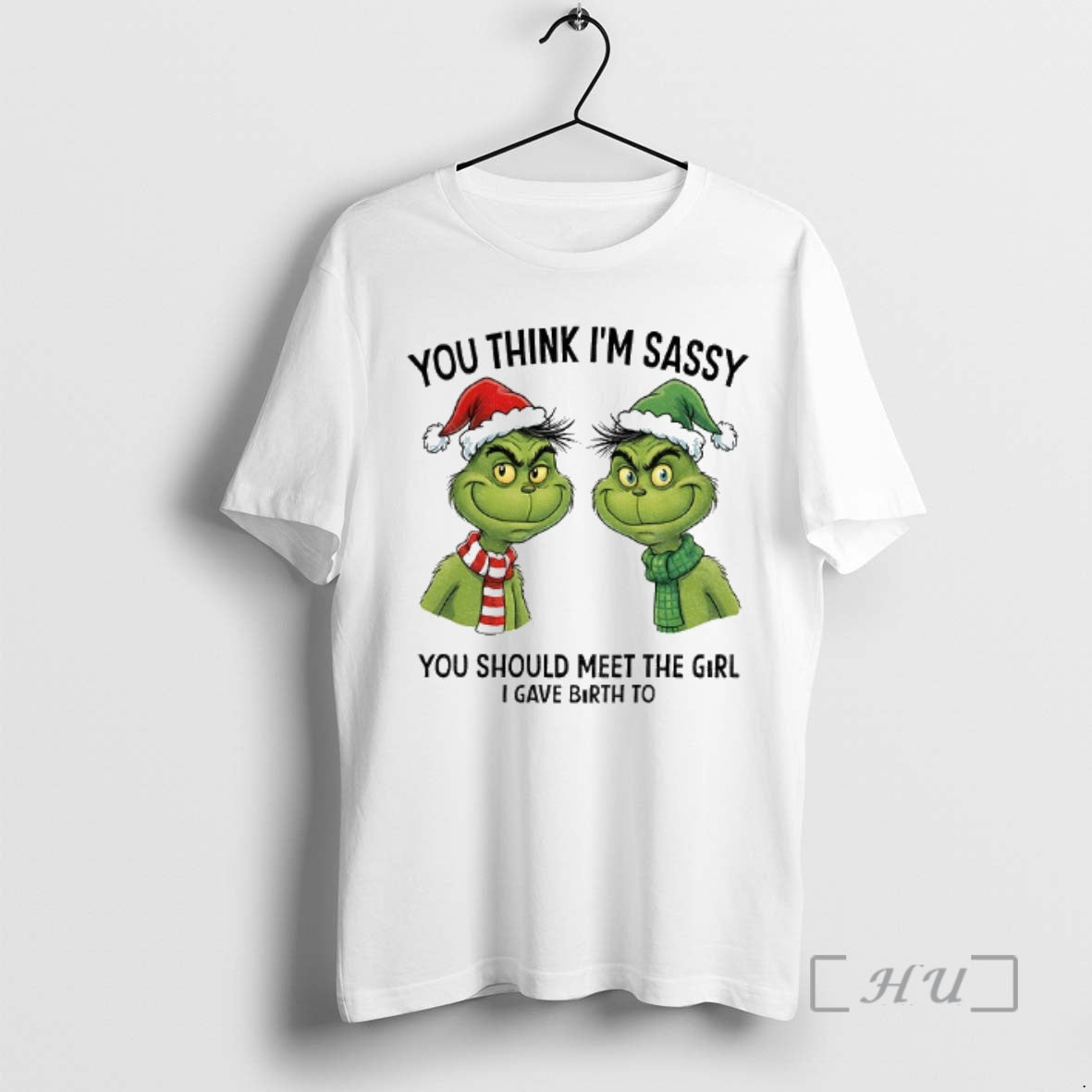 Officials Grinch Santa Couple You Think Im Sassy You Should Meet The Girl I Gave