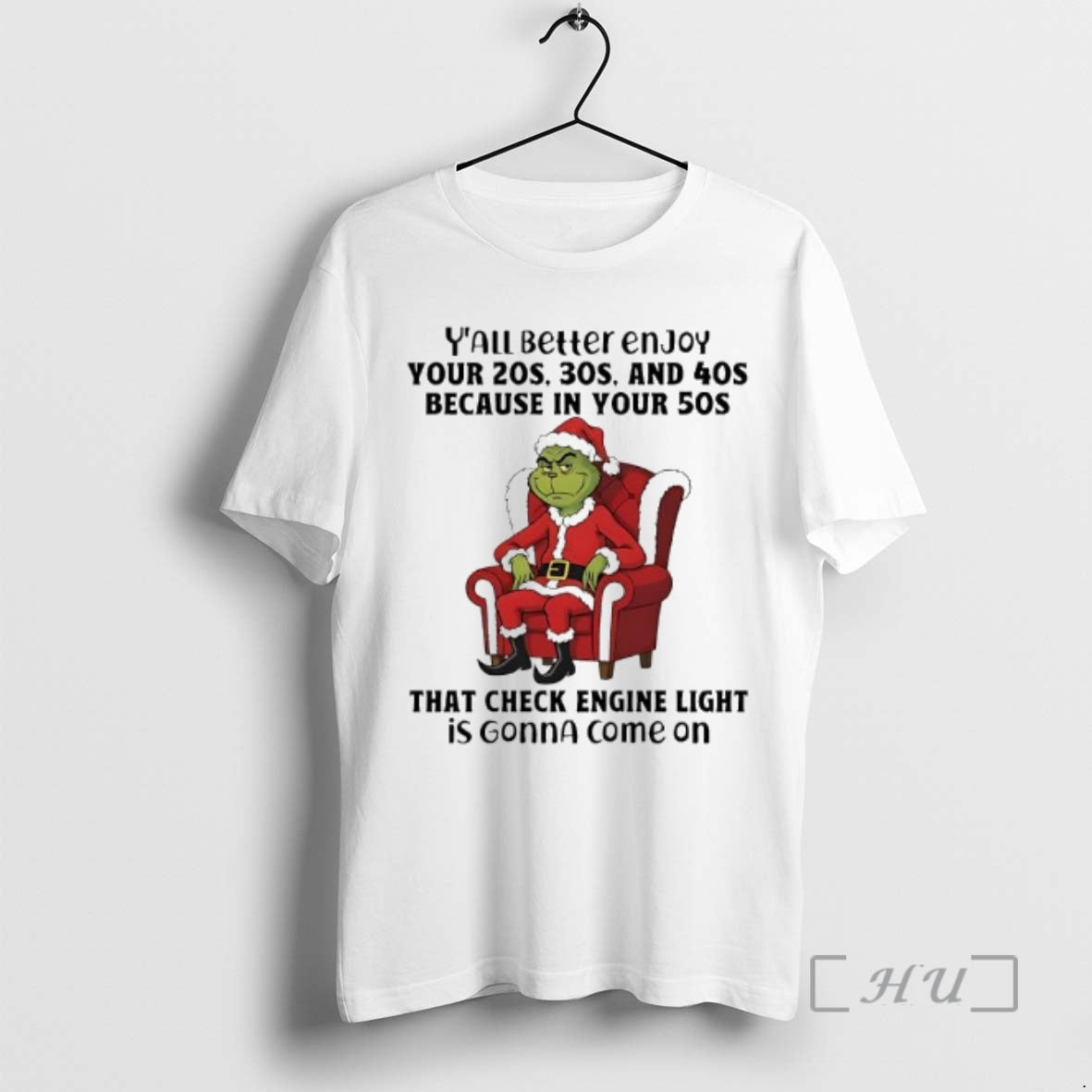 Officials Grinch Santa Suit Yall Better Enjoy Your 20s 30s And 40s Because In Your
