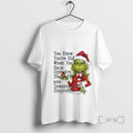 Officials Grinch Girl Santa Hat You Know Youre Old When You Have Upstairs Ibuprofen And