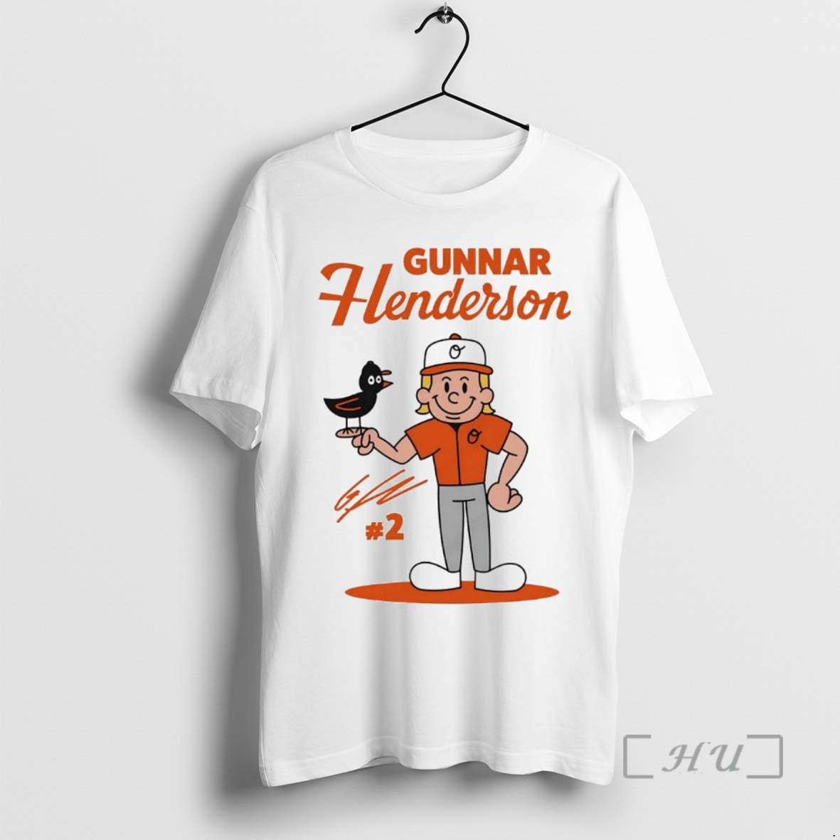 Officials Gunnar Henderson Cartoon Baltimore Orioles