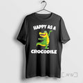 Officials Happy As A Crocodile Funny