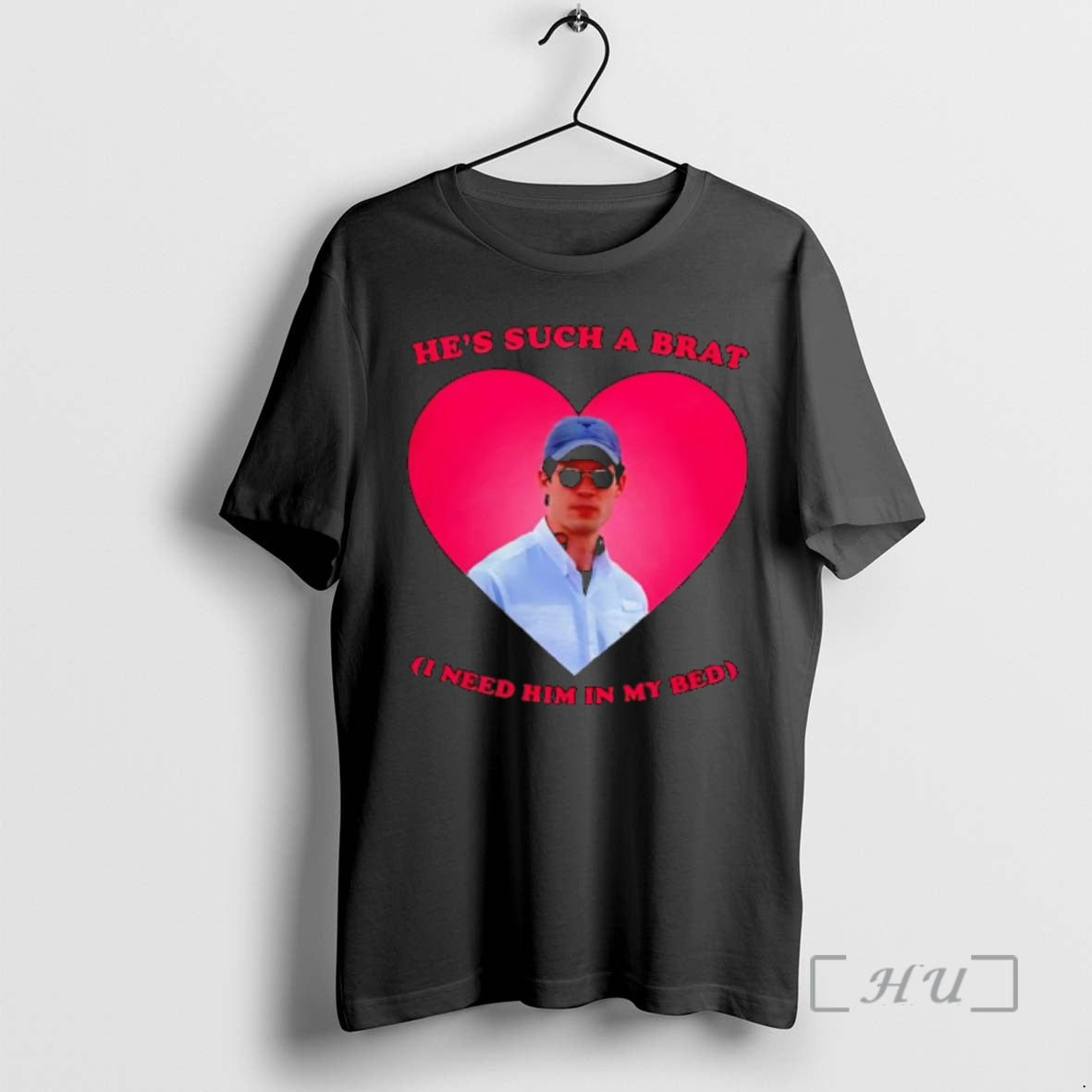 Officials Hes Such A Brat 1 Need Him In My Bed Heart Premium T Shirts