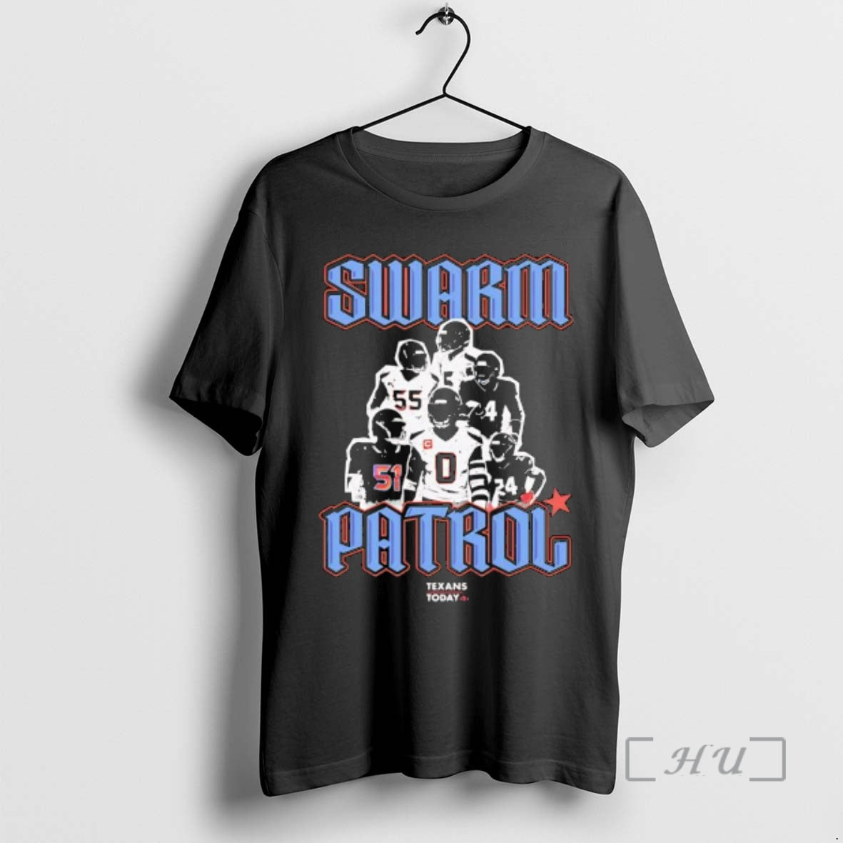 Officials Houston Texans Swarm Patrol Players Graphic