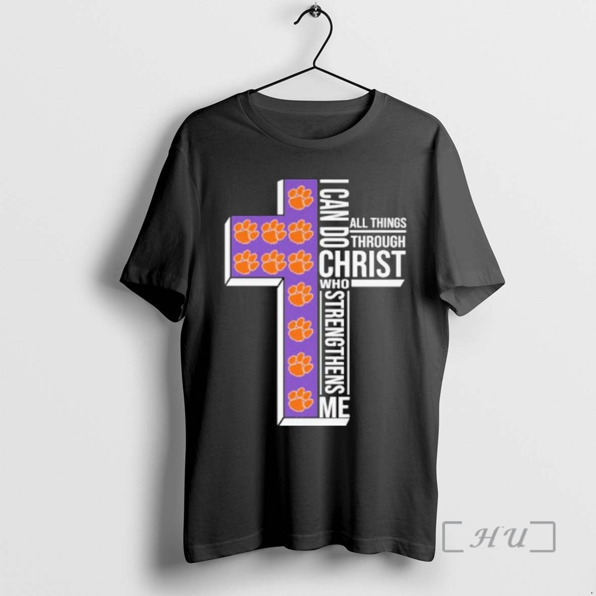 Officials I Can Do All Things Faith And Sports Clemson Tigers College Basketball Premium