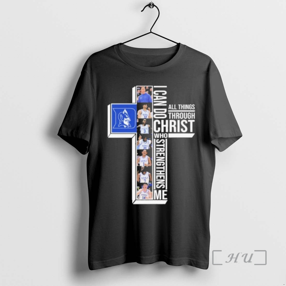 Officials I Can Do All Through Christ Who Strengthens Me Duke Player Premium T Shirts