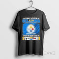 Officials I May Live In Oklahoma Flag But My Team Is The Steelers Premium
