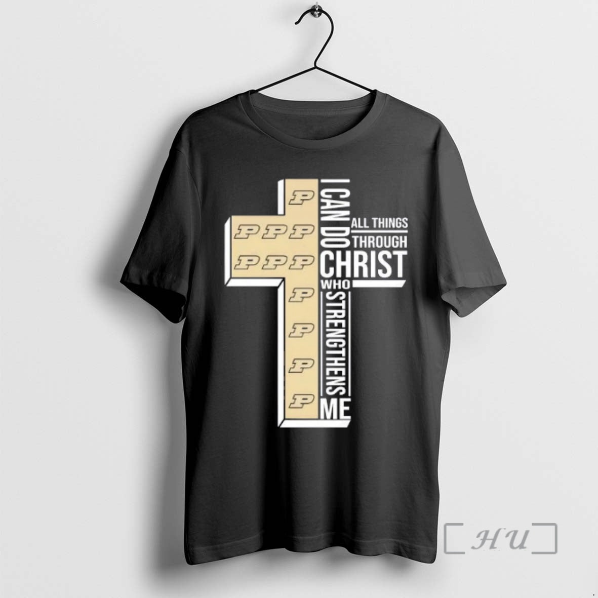 Officials I Can Do All Things Through Christ Who Strengthens Me Purdue Boilermakers Basketball Cross