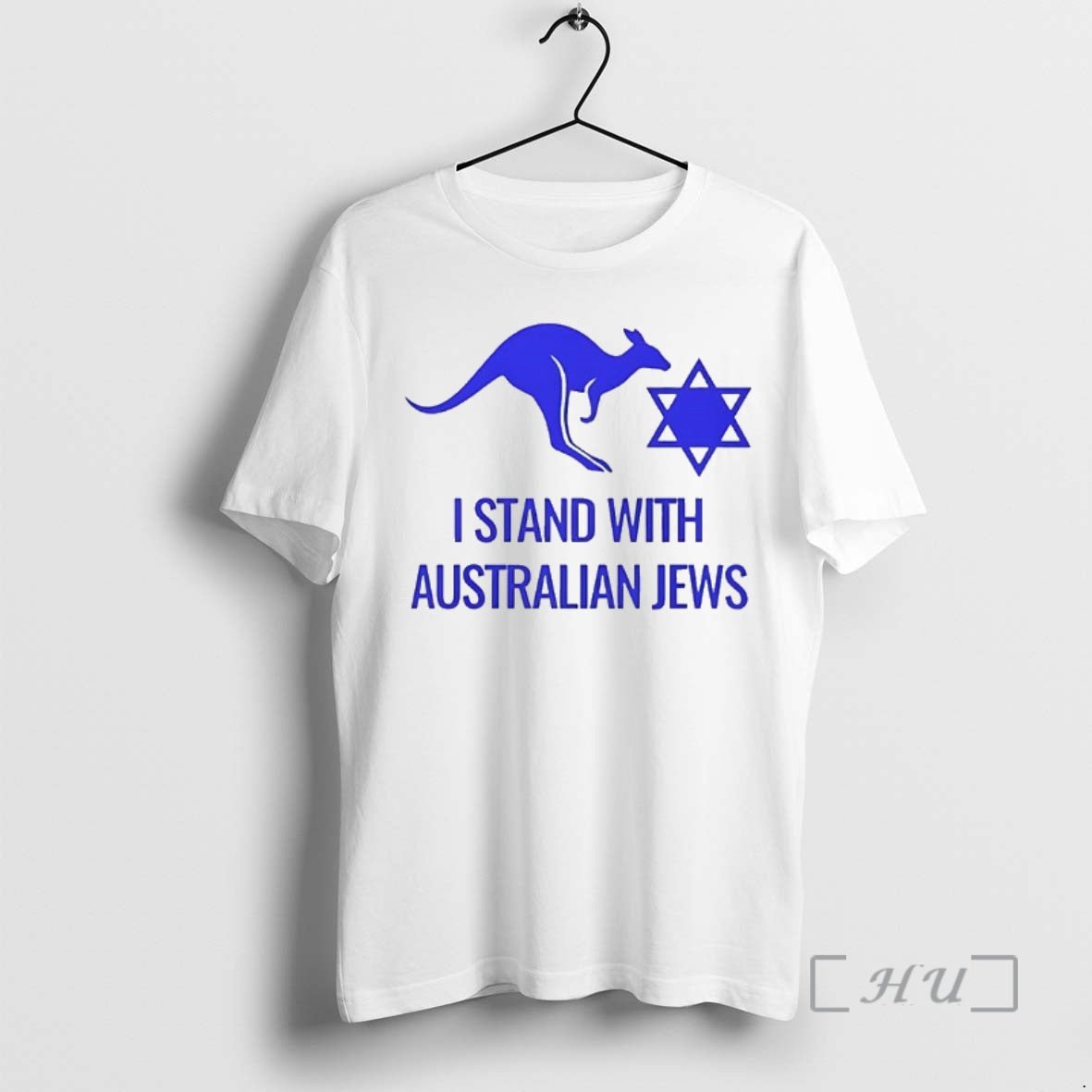 Officials I Stand With Australian Jews For Bondi Australia Kangaroo Logo Premium T Shirts Sweater