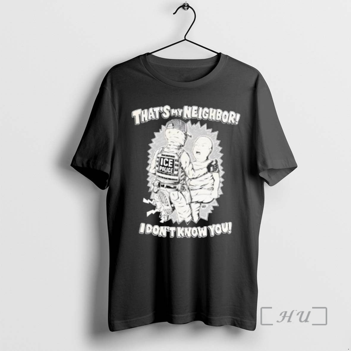Officials Ice Police Thats My Neighbor I Dont Know You