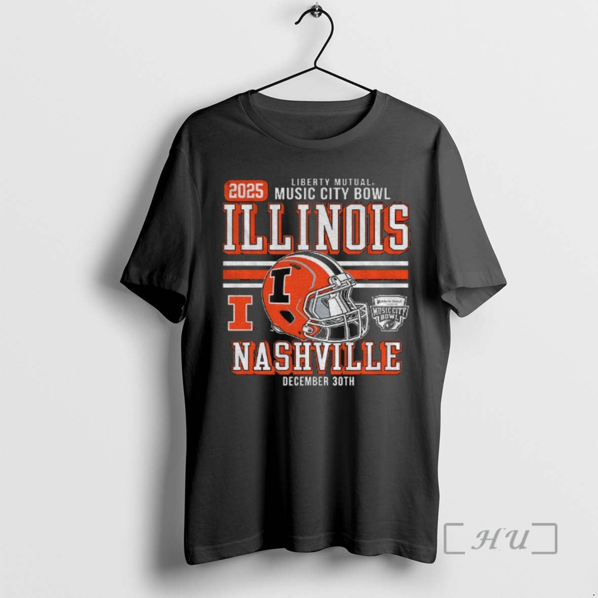 Officials Illinois Fighting Illini Football Liberty Mutual Music City Bowl 2025 December 30th Premium