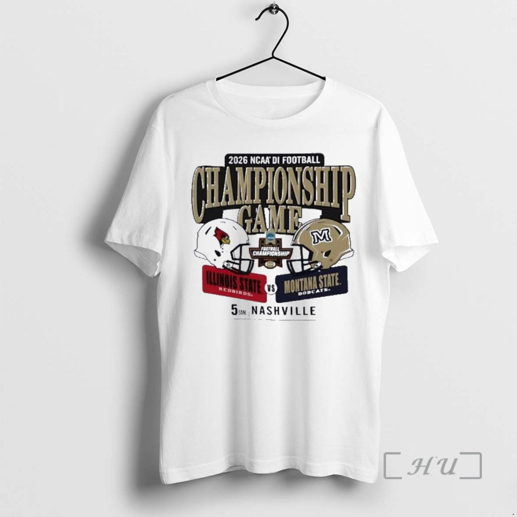 Officials Illinois State Vs Montana State Fcs Di Football Championship Game Premium T Shirts Sweater