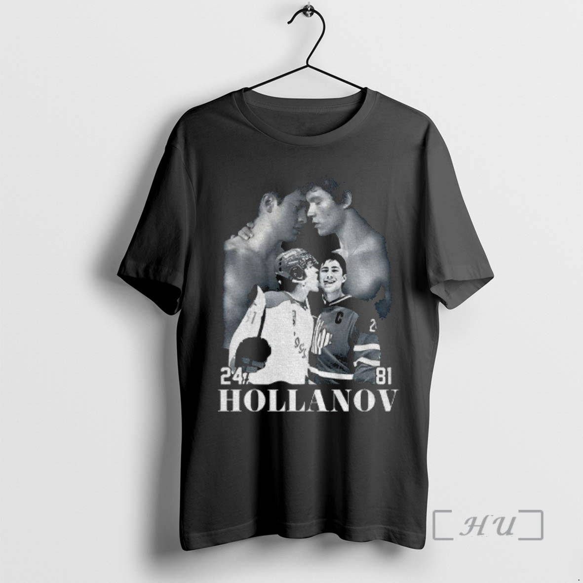 Officials Ilya Rozanov Licks Shane Hollander Face Hollanov 24 81 Vintage Premium T Shirts Sweater