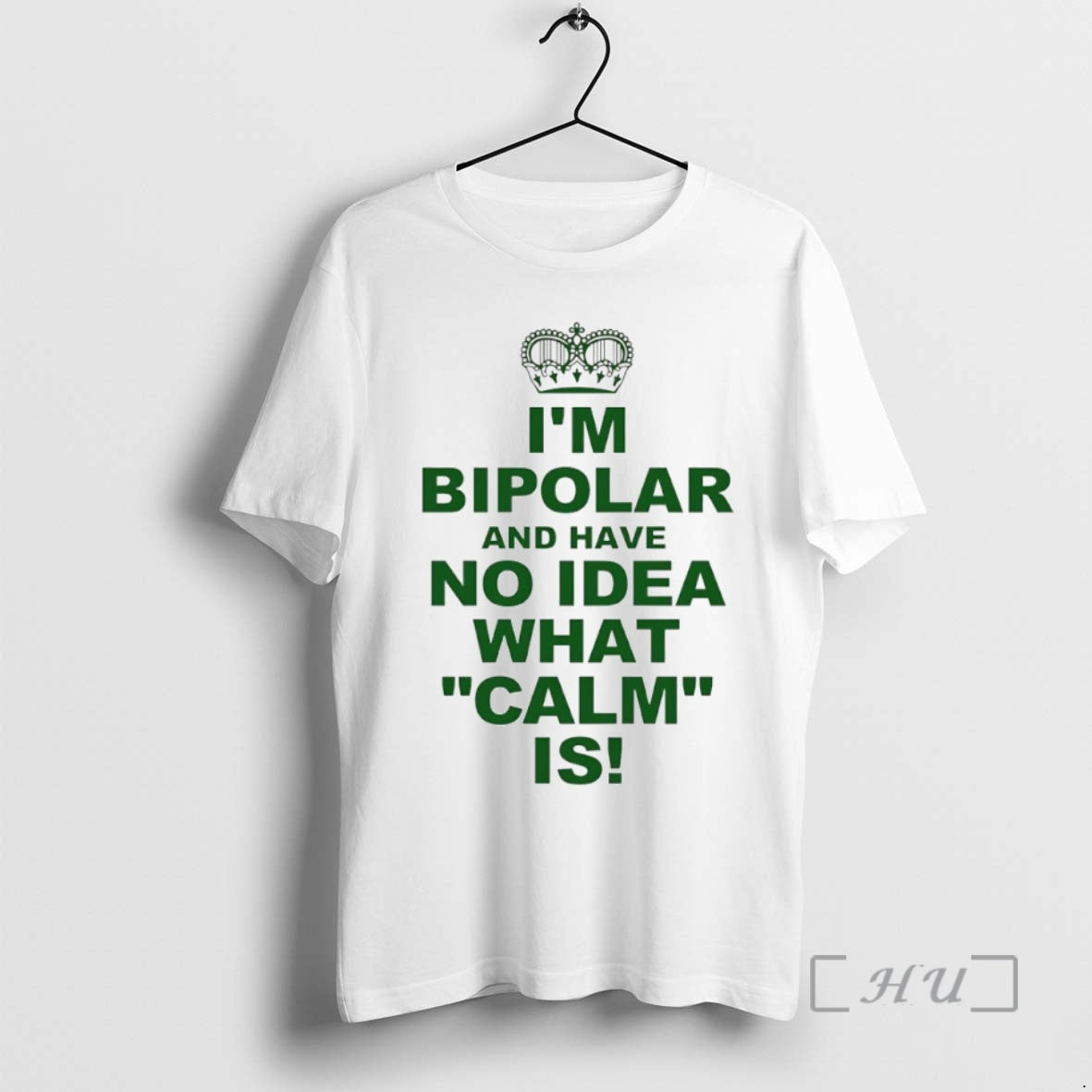 Officials Im Bipolar And Have No Idea What Calm Is Circle Premium T Shirts Sweater