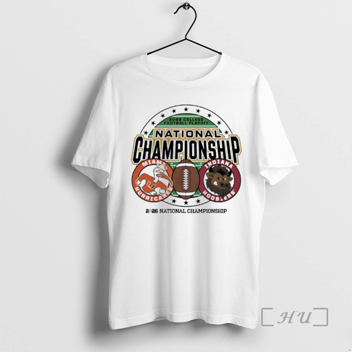 Officials Indiana Vs Miami 2026 Cfp National Championship Game Mascot