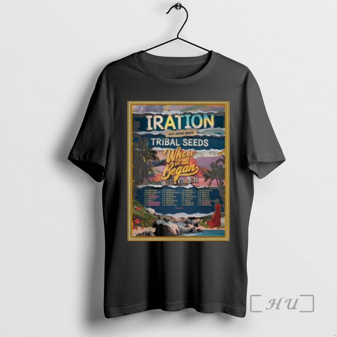 Officials Iration With Special Guests Tribal Seeds Where It All Gegan Summer Tour 2026 Premium